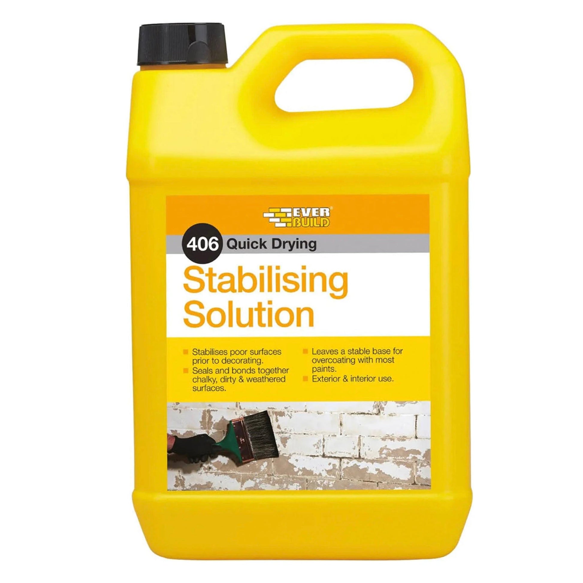 Everbuild Stabilising Solution Quick Drying Clear - 5 Litre - Transtools Online