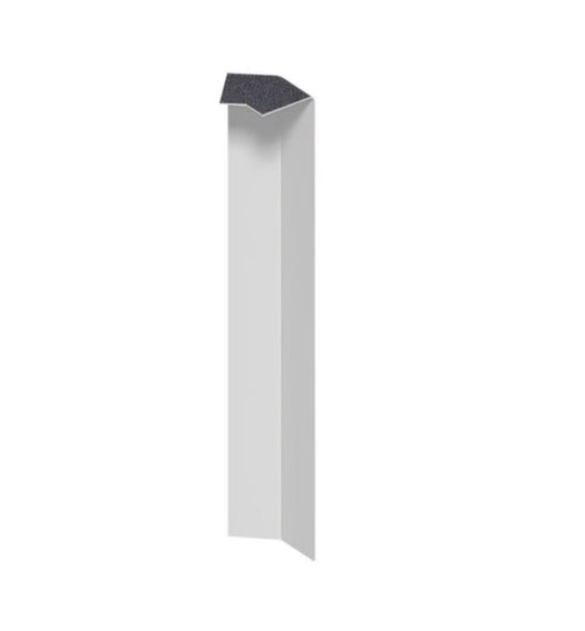 EXTERNAL FASCIA CORNER ANTHRACITE WOODGRAIN GREY - 135 DEGREE - Transtools Online