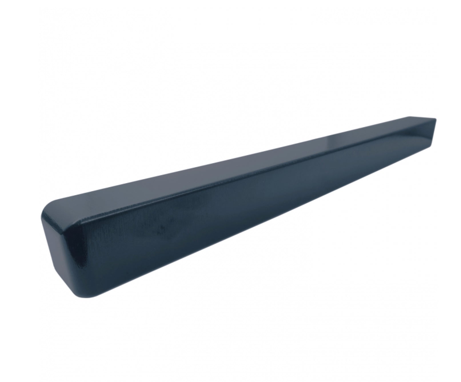 EXTERNAL FASCIA CORNER BLACK SMOOTH 600MM - 24IN - Transtools Online