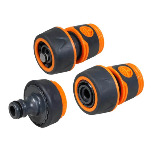 Faithfull 3/4in Hose Pipe Fitting Kit 3 Piece - Transtools Online