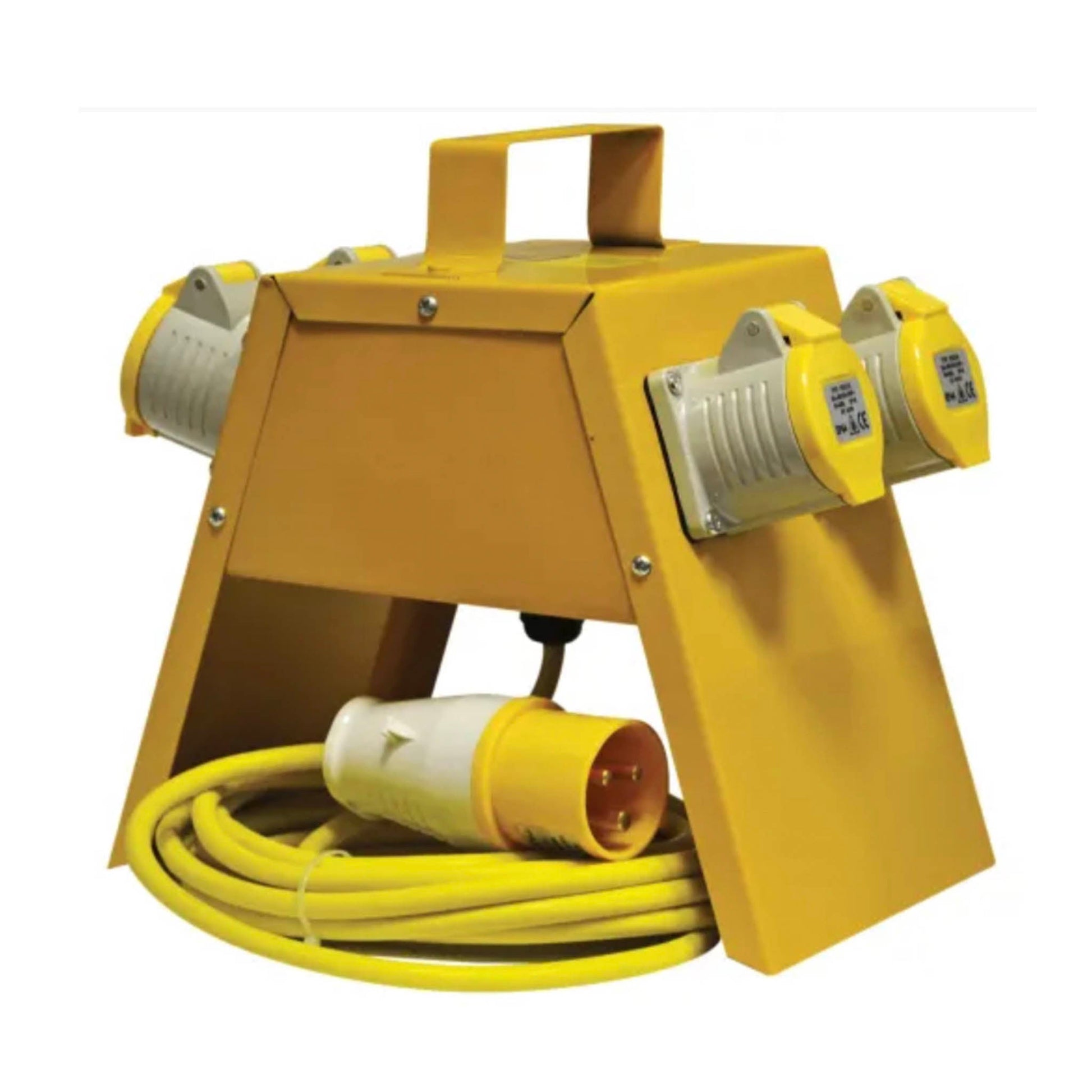 Faithfull 4 Way Distribution Output Power Splitter 110v - Transtools Online