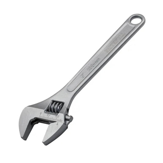 Faithfull Chrome Adjustable Spanner 8in - 200mm - Transtools Online