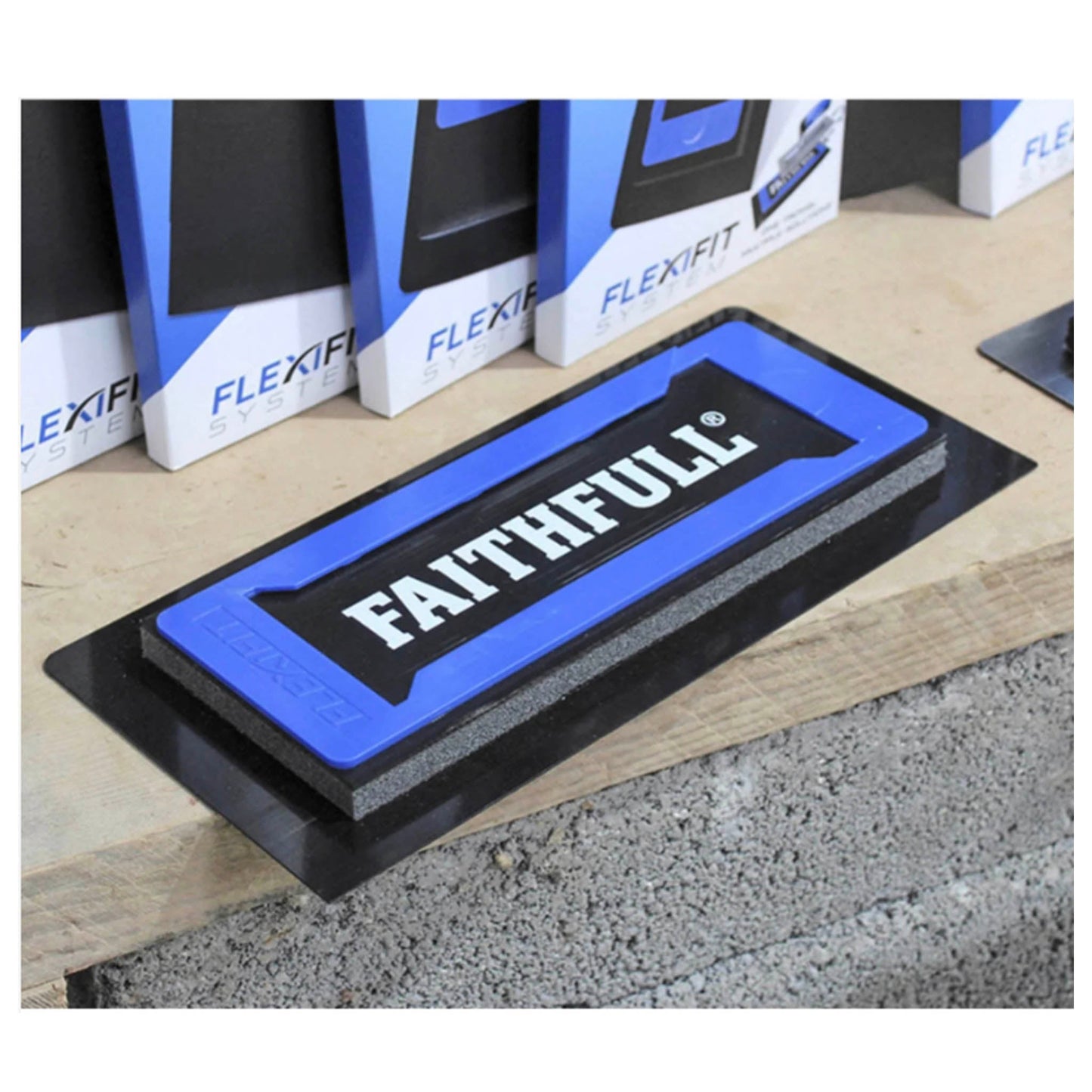 Faithfull Flexifit Foam Trowel 300mm - 12in - Transtools Online