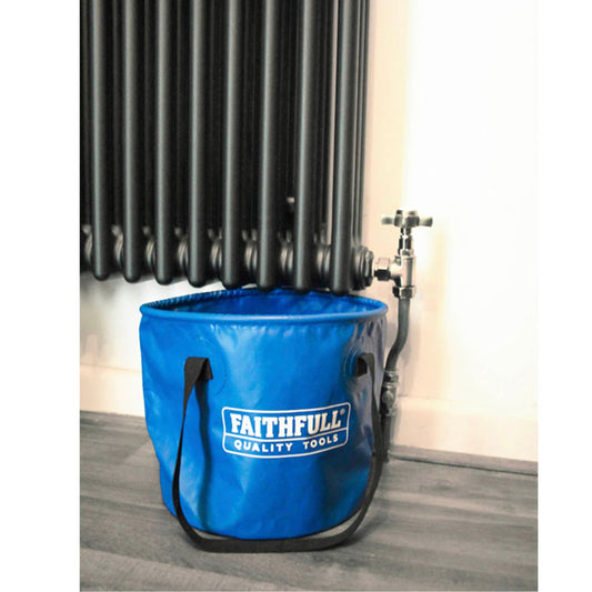 Faithfull Folding Collapsible Bucket - 12 Litre
