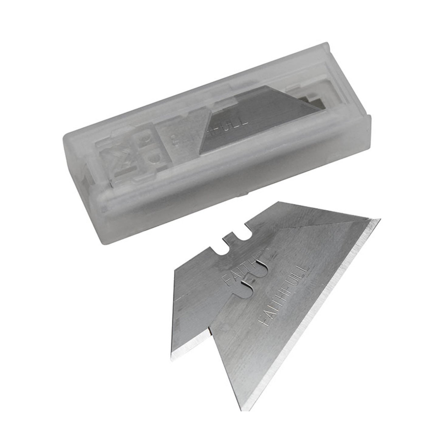 Faithfull Heavy Duty Trimming Knife Blades - 10 Pack - Transtools Online