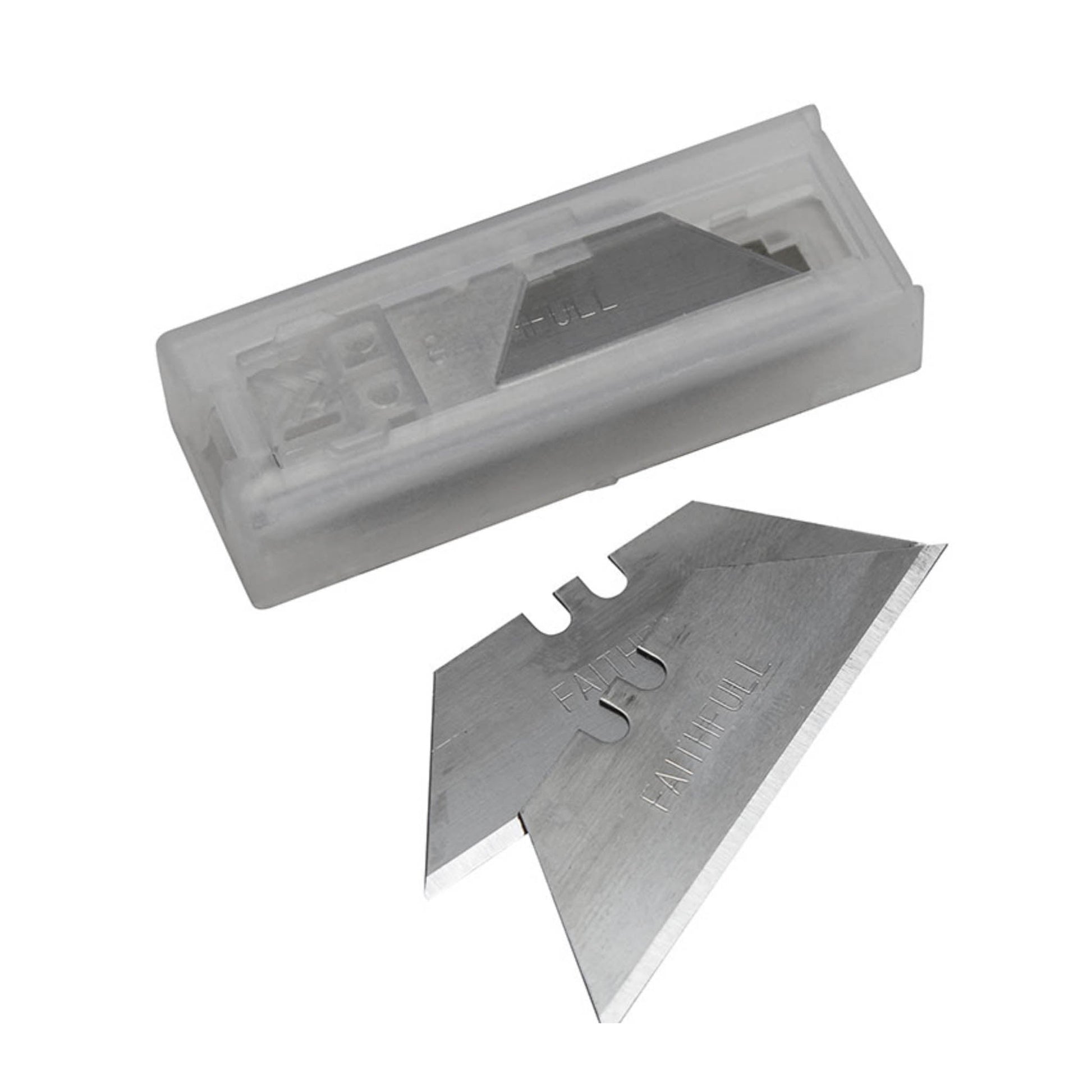 Faithfull Heavy Duty Trimming Knife Blades - 10 Pack - Transtools Online