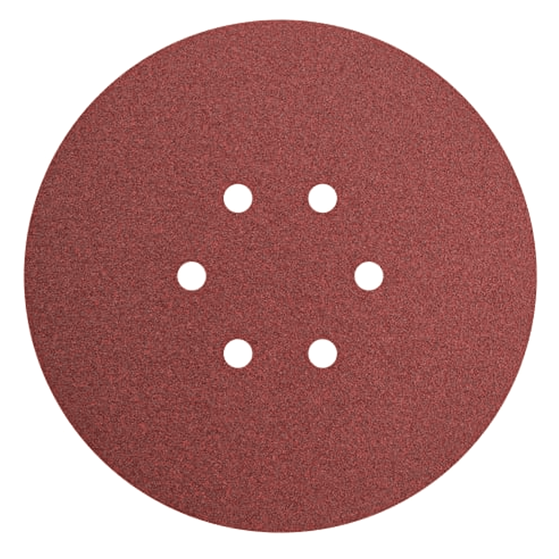 Faithfull Hook & Loop Sanding Disc 150mm - Coarse - 5 Pack
