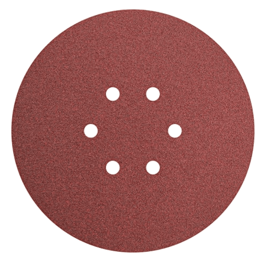 Faithfull Hook & Loop Sanding Disc 150mm - Coarse - 5 Pack