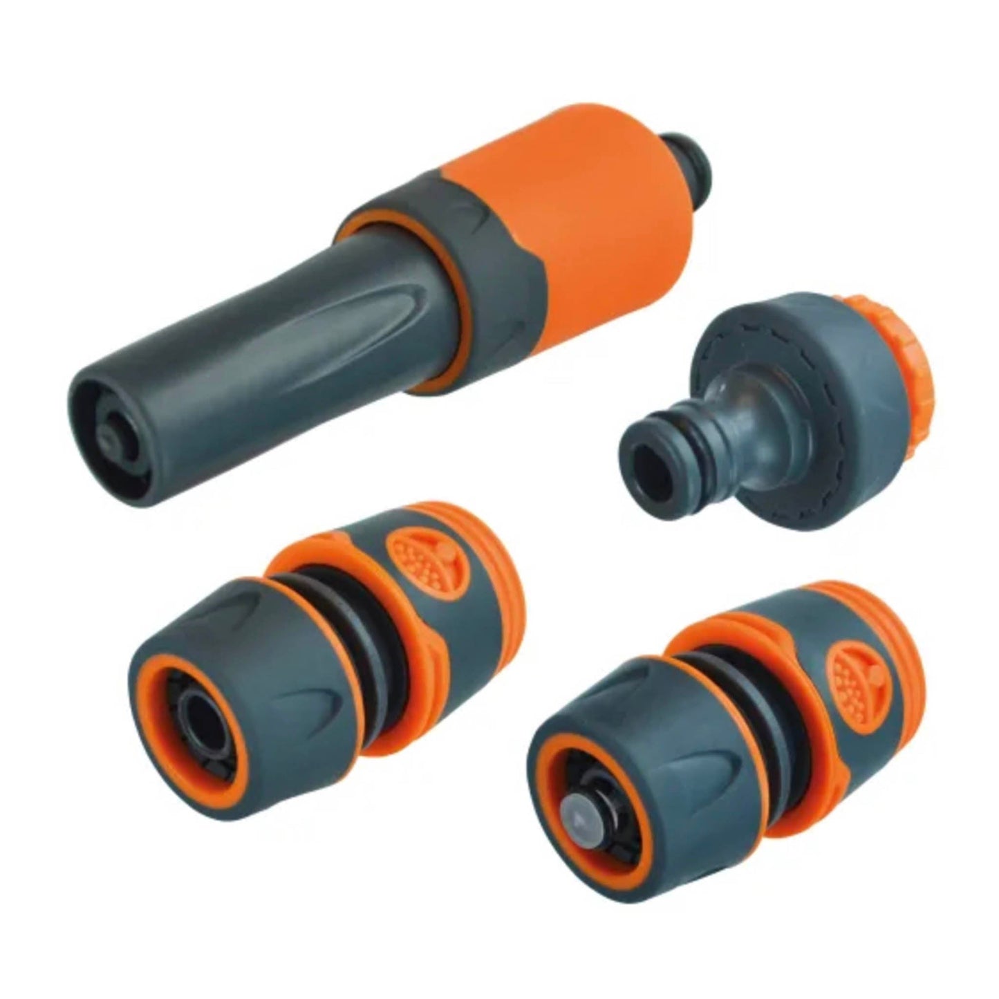 Faithfull Hose Pipe Fitting Starter kit 4 Piece - Transtools Online