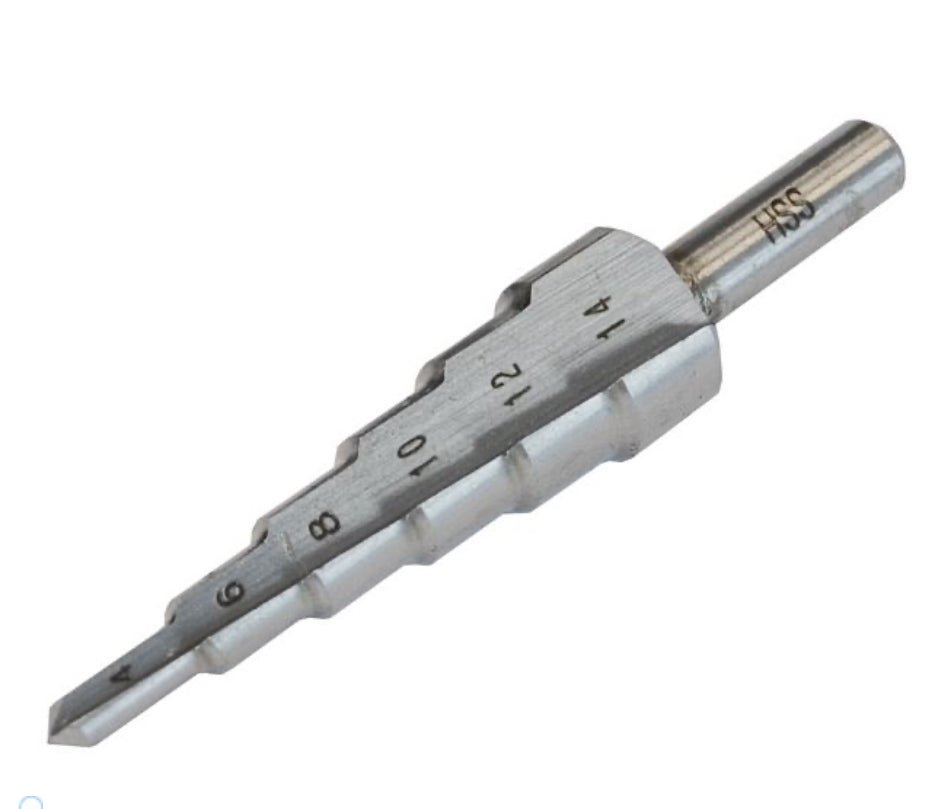 FAITHFULL HSS STEP DRILL BIT 4MM - 14MM - Transtools Online