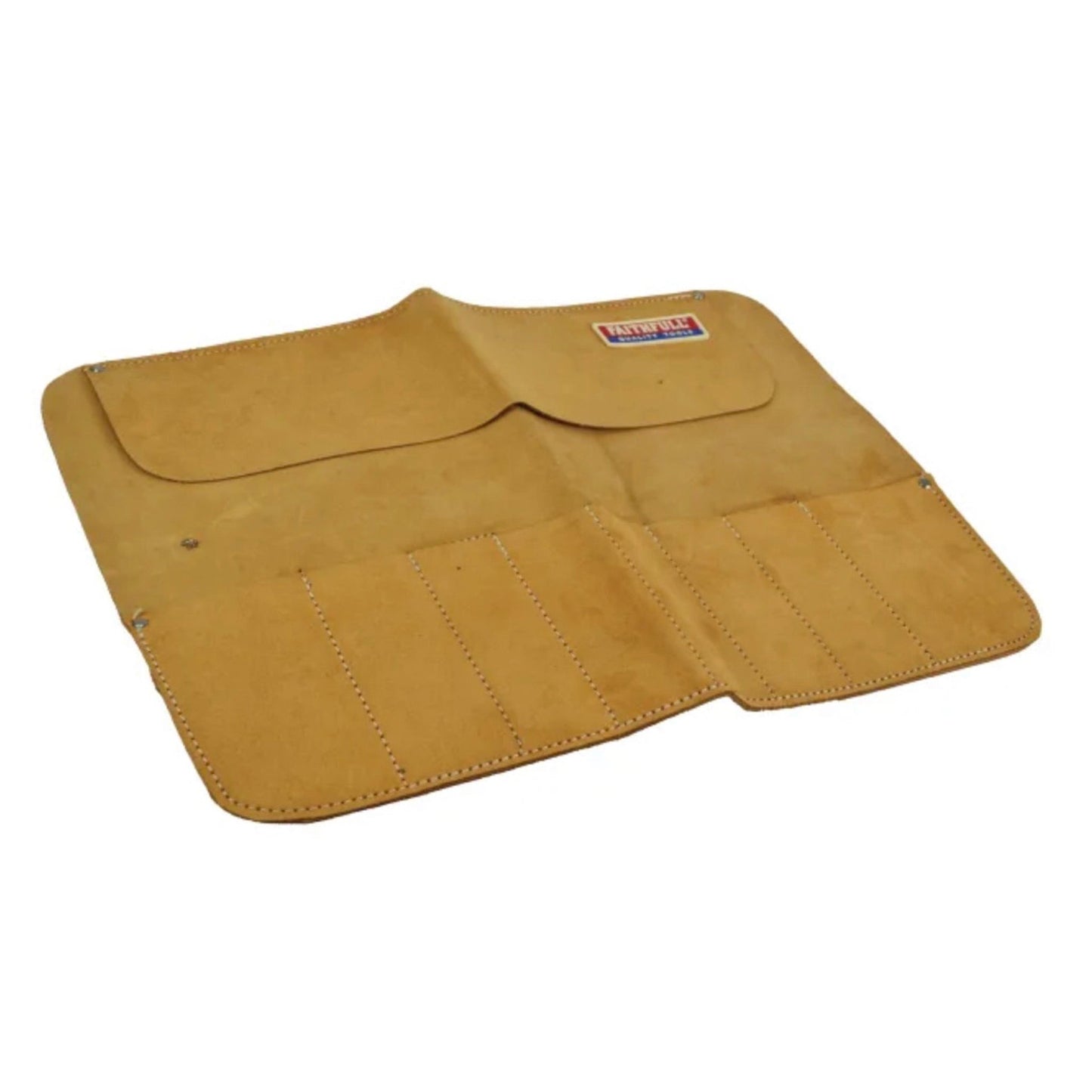 Faithfull Leather Chisel Roll 8 Pocket