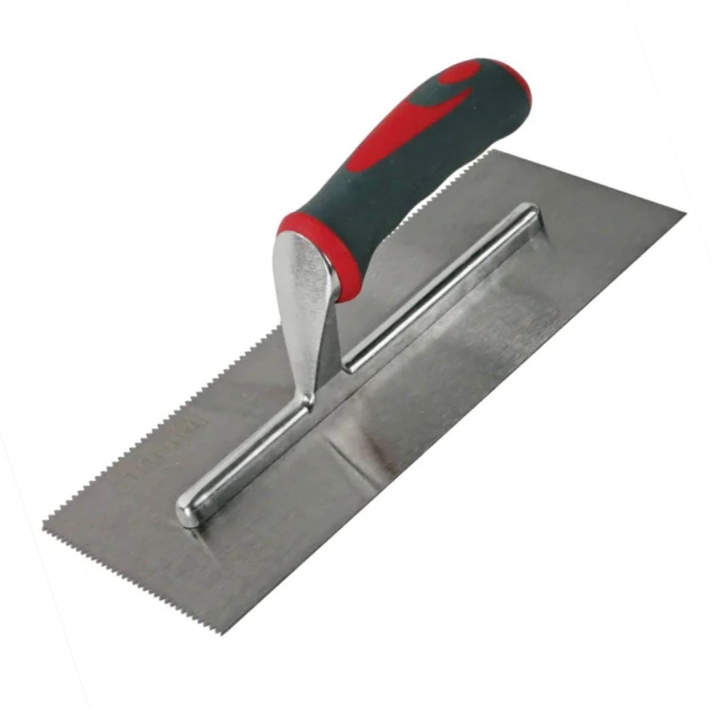Faithfull Notched Floor Adhesive Trowel 3mm V Stainless 11in x 41/2in - Transtools Online
