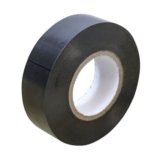 FAITHFULL PVC ELECTRICAL TAPE BLACK - 19MM X 20 METRE - Transtools Online