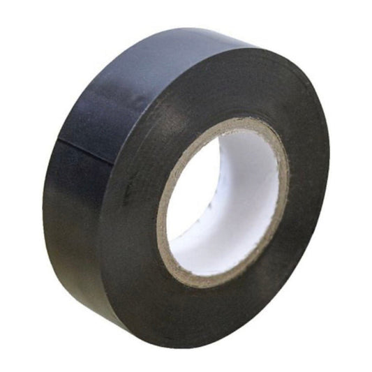 Faithfull PVC Electrical Tape Black 19mm x 20 Metre