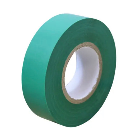 Faithfull PVC Electrical Tape Green 19mm x 20 Metre