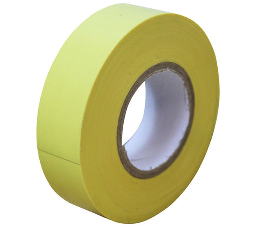 FAITHFULL PVC ELECTRICAL TAPE YELLOW - 19MM X 20 METRE - Transtools Online