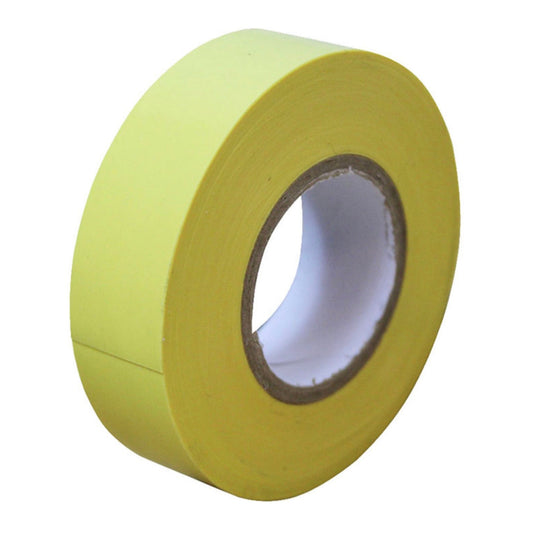 Faithfull PVC Electrical Tape Yellow 19mm x 20 Metre - Transtools Online