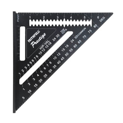 Faithfull Quick Roofing Square Aluminium 178mm - 7in
