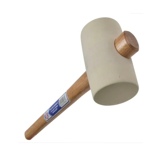 Faithfull Rubber Mallet White - 28oz - Transtools Online