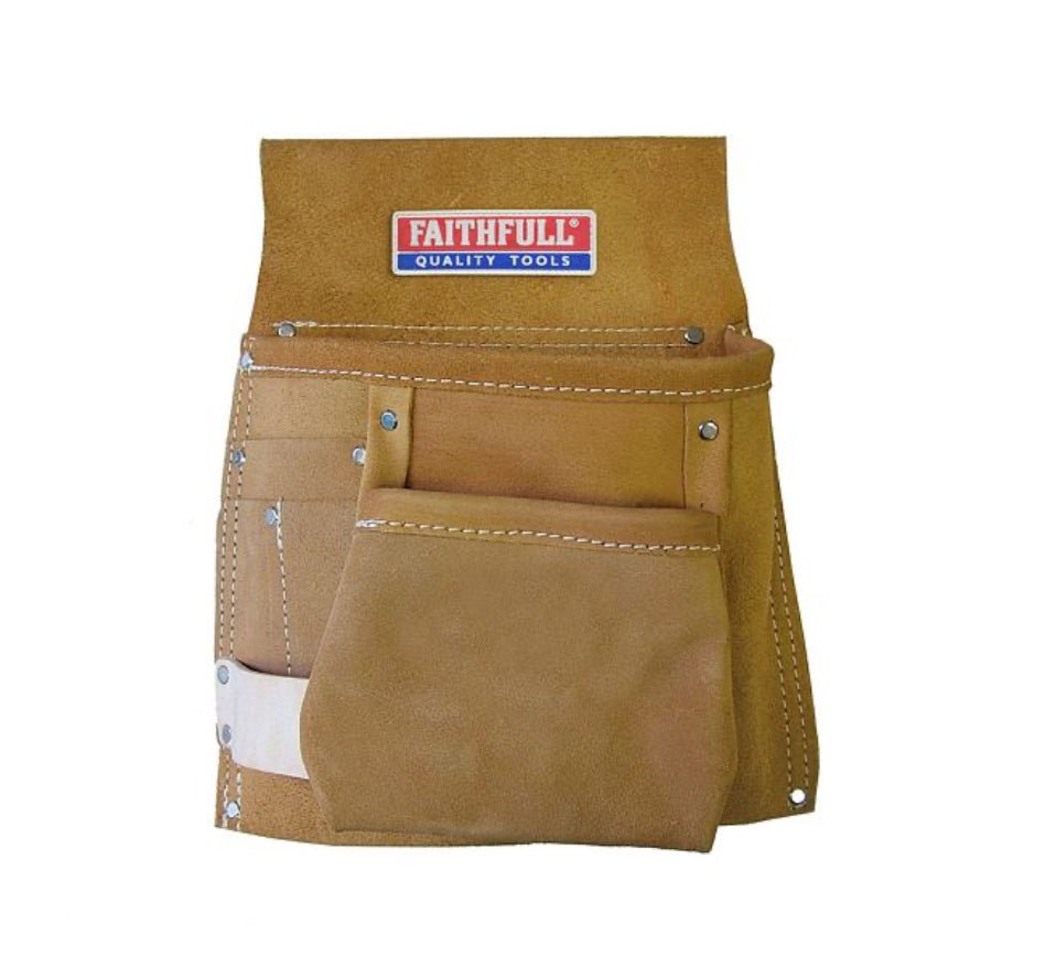 FAITHFULL SINGLE TOOL AND NAIL POUCH - Transtools Online