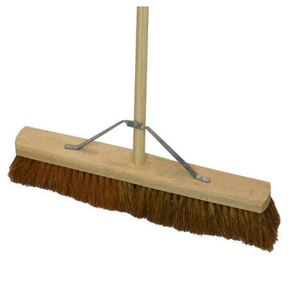 Faithfull Soft Coco Brush And Handle 24in - 600mm