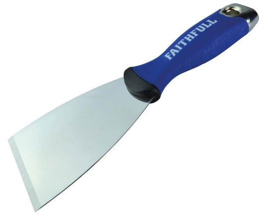 FAITHFULL SOFT GRIP STRIPPING KNIFE 4IN - 100MM - Transtools Online