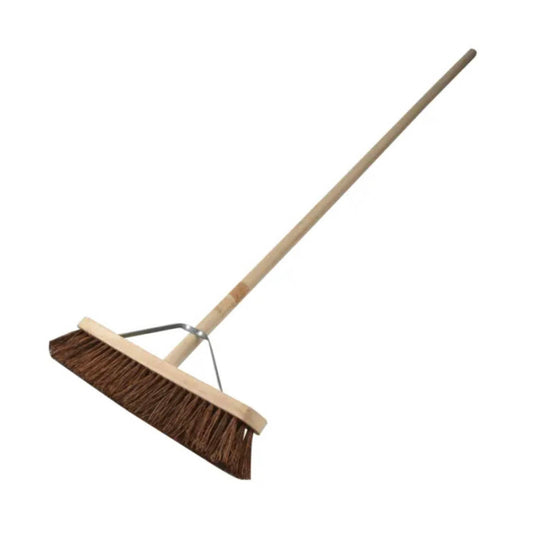 Faithfull Stiff Bassine Broom 18in + Handle And Stay - Transtools Online