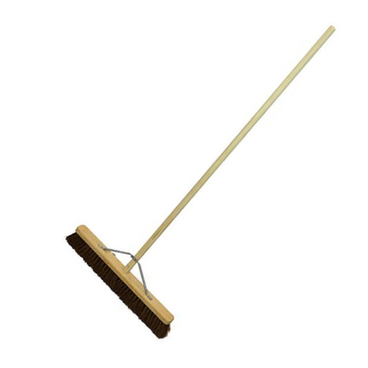 Faithfull Stiff Bassine Broom And Handle 24in - 600mm - Transtools Online