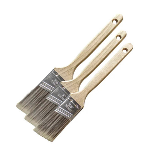 Faithfull Tradesman Synthetic Sash Brush Set 3 Piece - Transtools Online