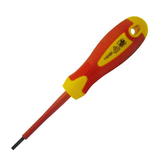 Faithfull VDE Screwdriver Slotted 6.5mm x 150mm - Transtools Online