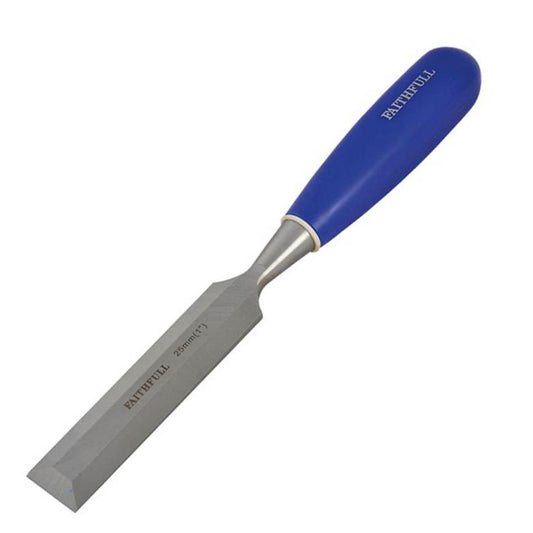 FAITHFULL WOOD CHISEL BEVEL EDGE 25MM - 1IN - Transtools Online