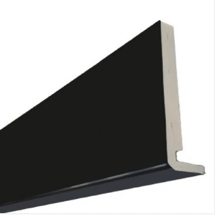 FASCIA BOARD BLACK GLOSS 410MM X 18MM - 1 METRE - Transtools Online