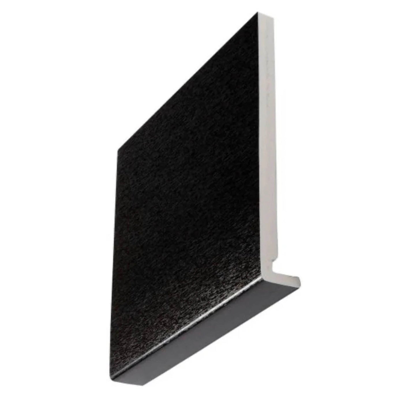 Fascia Board Full Replacement Black Ash Woodgrain 400mm x 18mm - 1 Metre - Transtools Online