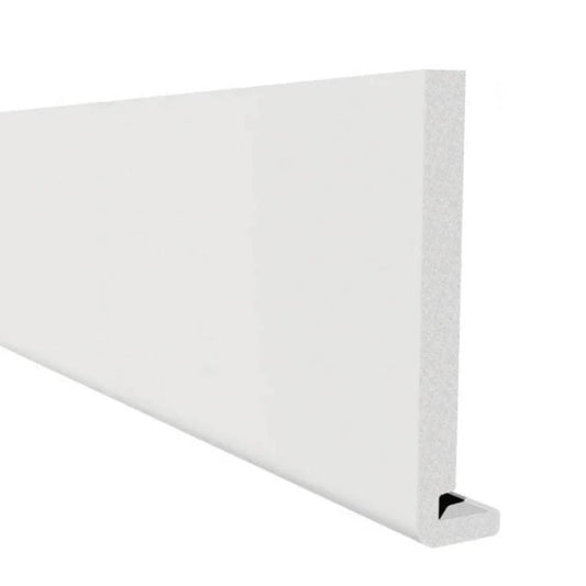 Fascia Board Full Replacement White 410mm x 18mm - 1 Metre - Transtools Online