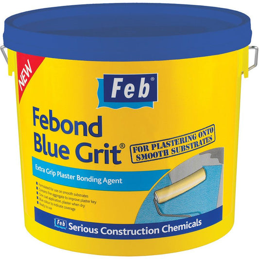 FEBOND BLUE GRIT PLASTER BONDING AGENT - 10 LITRE - Transtools Online