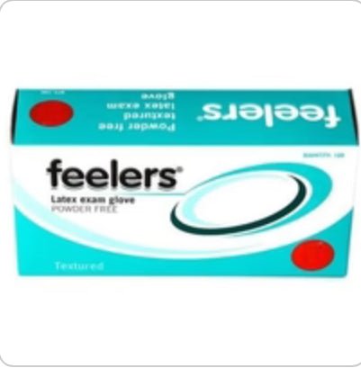 FEELERS LATEX GLOVES EXTRA LARGE - 100 BOX - Transtools Online