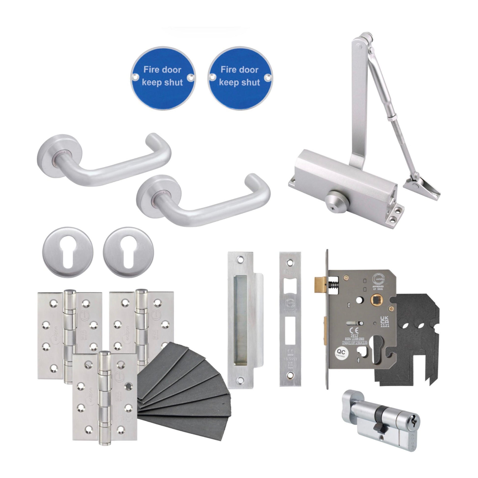 Fire Rated Door Kit Locking - Transtools Online