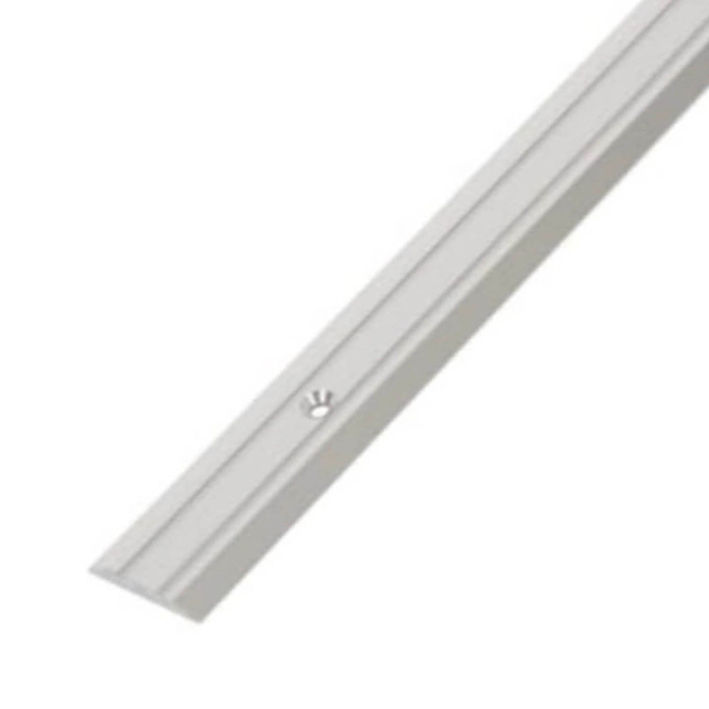 Flooring Threshold Trim Narrow Cover Strip Aluminium 900mm - Transtools Online