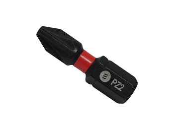 FORGE IMPACT PZ2 DRIVER BITS 25MM - 2 PACK - Transtools Online