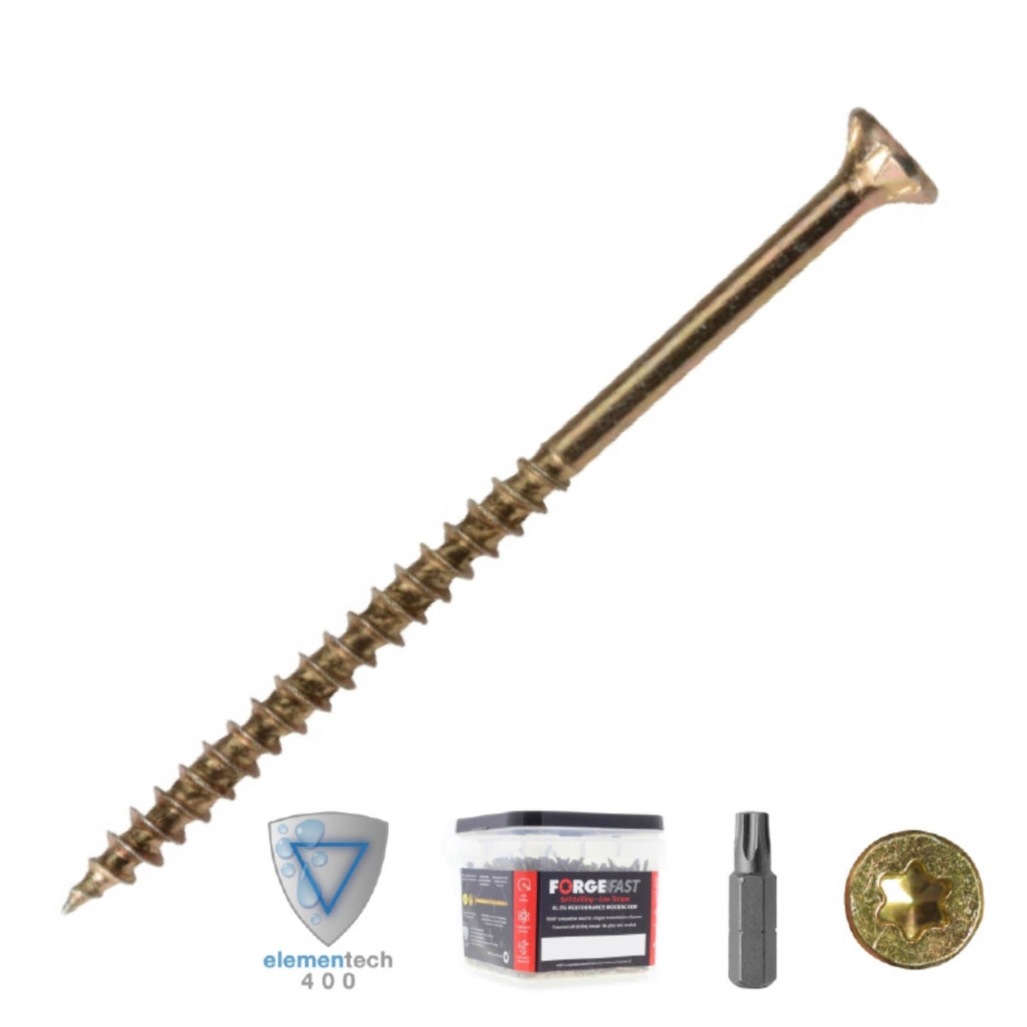 ForgeFast Multi Purpose Self Drilling Wood Screw Tub - Transtools Online