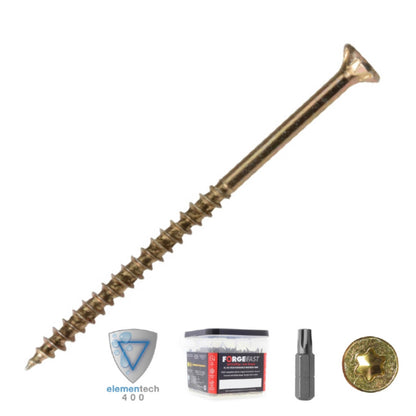 ForgeFast Torx Multi Purpose Self Drilling Wood Screw Tub - Transtools Online