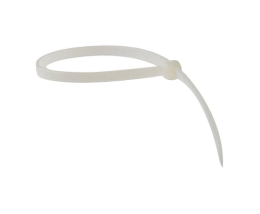 FORGEFIX CABLE TIES NATURAL 4.8MM X 200MM - 100 PACK - Transtools Online