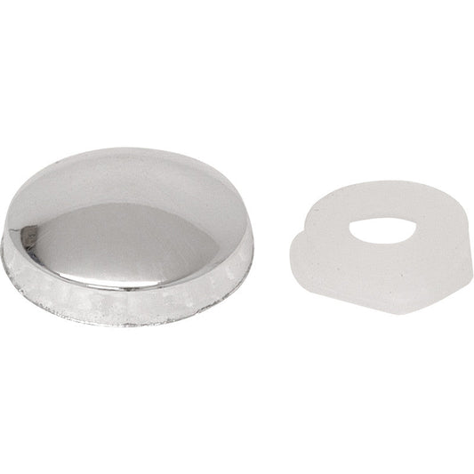 FORGEFIX SCREW COVER DOME CAPS CHROME - 25 PACK - Transtools Online