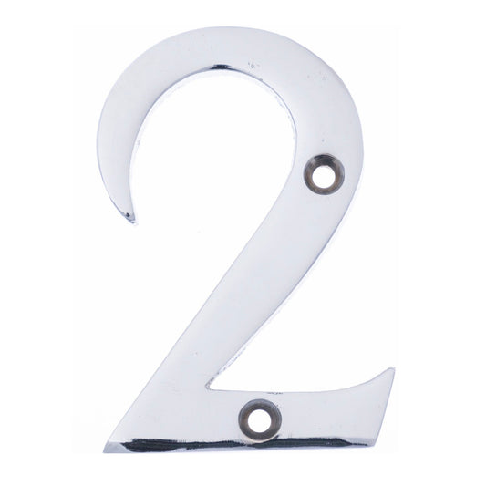 Frisco Chrome Numeral - 2 - Transtools Online