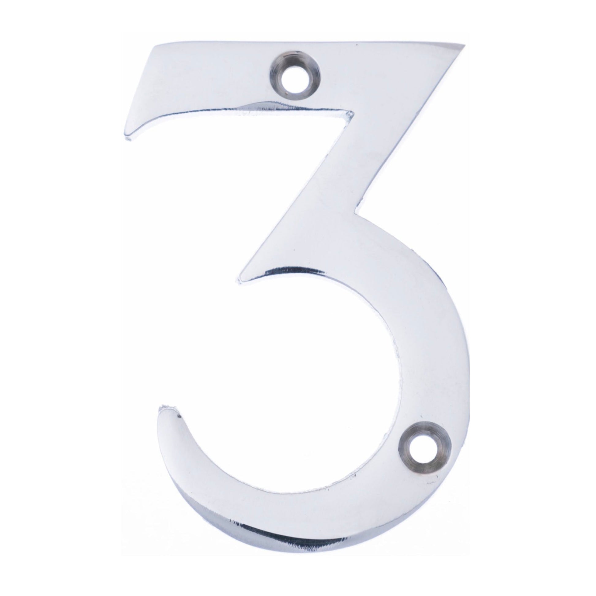 Frisco Chrome Numeral - 3