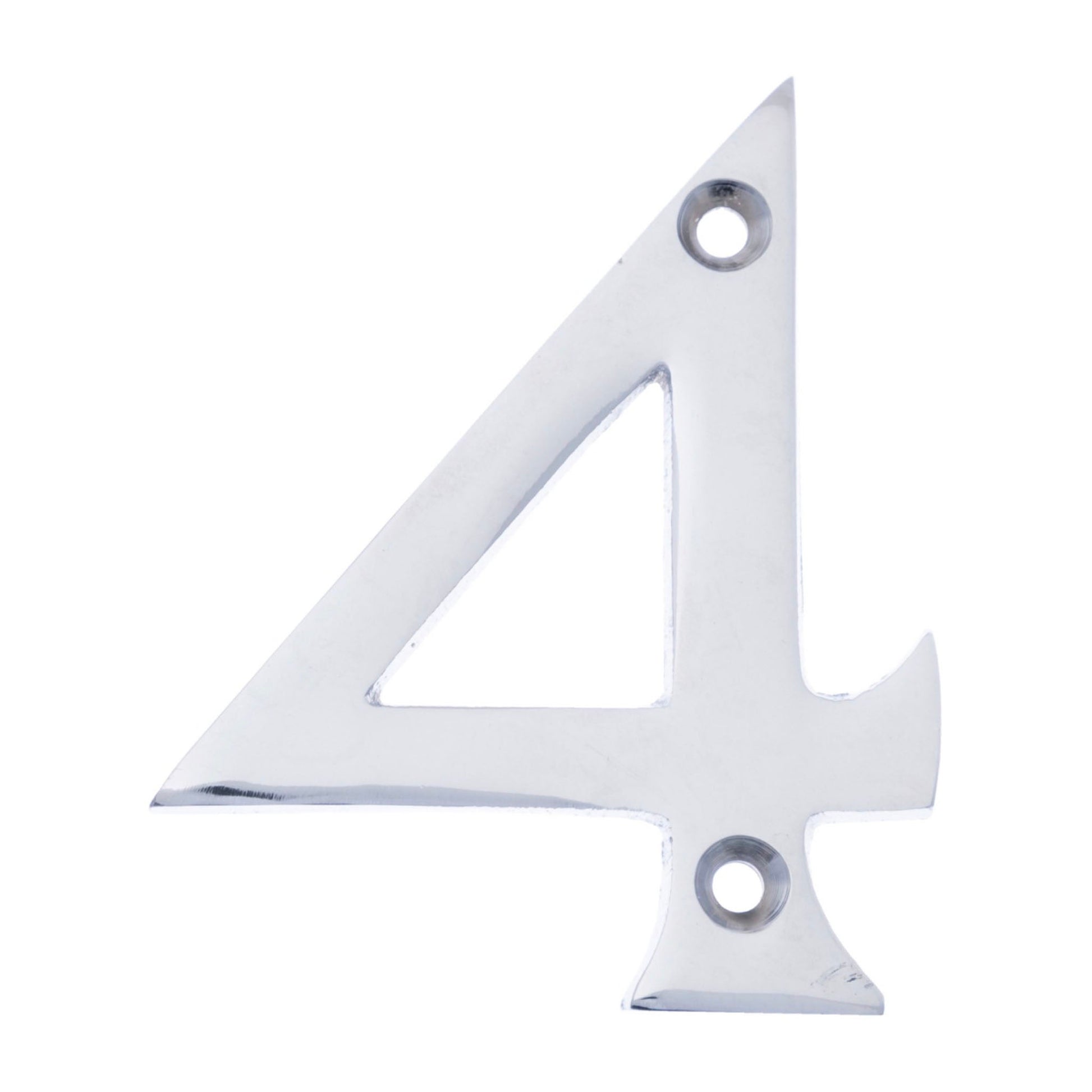Frisco Chrome Numeral - 4