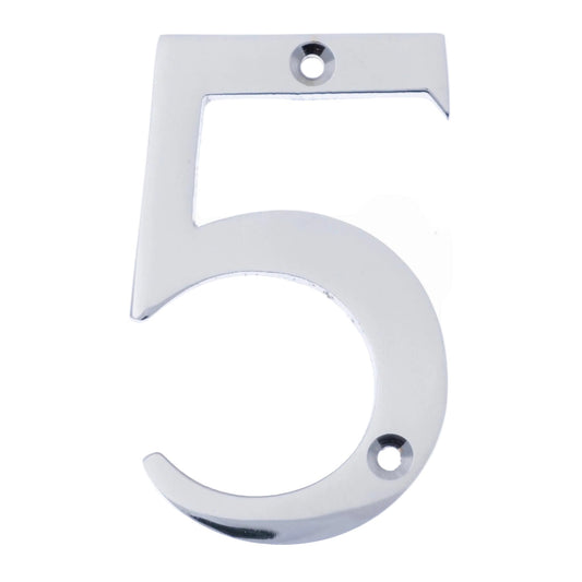 Frisco Chrome Numeral - 5 - Transtools Online