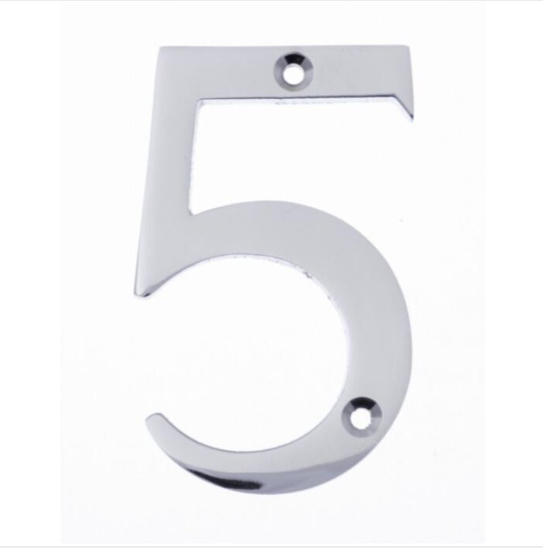 FRISCO CHROME NUMERAL - 5 - Transtools Online