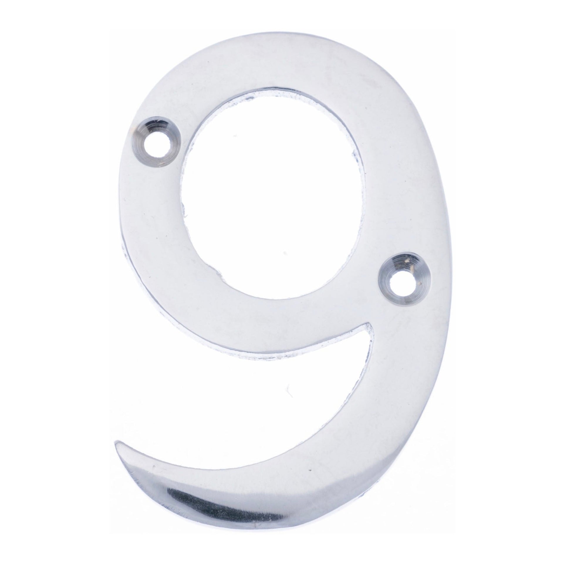 Frisco Chrome Numeral - 9