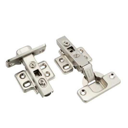 Frisco Clip On Hinge Soft Close 90 Degree NP 35mm - 1 Pair - Transtools Online